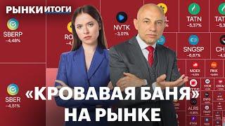 Минус 4% за день в IMOEX, доходности ОФЗ растут, инвестидеи на осень, допэмиссия Группы Позитив