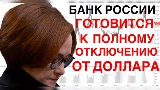 ЦЕНТРОБАНК ОТКЛЮЧИТ РОССИЙСКИЕ БАНКИ ОТ ДОЛЛАРОВ