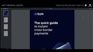 ВСЯ ПРАВДА о НЕИЗВЕСТНОЙ стоимости XRP (пробой Ripple ODL)