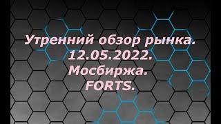 Утренний обзор рынка на 12.05.2022