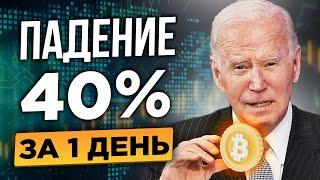 ПРЕДУПРЕЖДЕНИЕ: МГНОВЕННЫЙ ОБВАЛ В МАРТЕ! РАЗБИРАЕМ ЧТО С ЦЕНОЙ БИТКОИНА И S&P 500