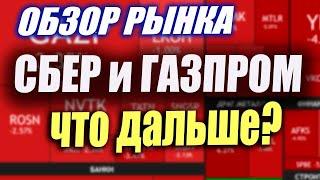 Обзор рынка. Газпром и СБЕР. Где дно? К этому нужно быть готовым.