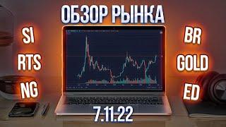 Обзор рынка 7.11.22 (RTS, Br, Si ...)