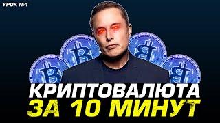 Что такое биткоин, биржа и криптовалюта? УРОК 1