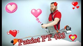 Обзор бензинового триммера Patriot PT 433