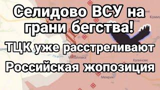 Селидово ВСУ НА ГРАНИ БЕГСТВА!! РАССТРЕЛ ТЦКшников Российская ЖОППОЗИЦИЯ