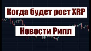 Когда будет рост XRP? Новости Рипл XRP