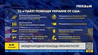 Какой размер макрофинансовой помощи выделили Украине 39 стран мира