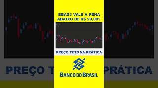 BBAS3 ABAIXO DE R$ 30,00 - VALE A PENA COMPRAR BBAS3 HOJE? PREÇO TETO PARA DIVIDENDOS #bbas3 #bbas3f