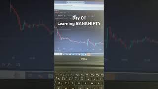 Day 01 of learning BANK NIFTY #shorts #youtubeshorts #banknifty #niftylearning #stockmarketbasics