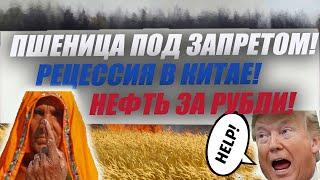 ЭТО НЕИЗБЕЖНО! КИТАЙ ДАВИТ НА НЕФТЬ. ЭКОНОМИКА РОССИИ УКРЕПЛЯЕТСЯ. МИРОВАЯ РЕЦЕССИЯ.