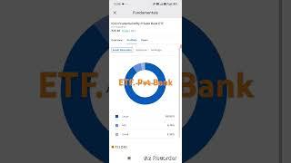 etf me invest kaise kare,  Pvt Bank ETF, exchange traded funds, #etfportfolio , #mytradingzone