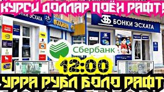 УРАА КУРСИ РУБЛ БОЛО РАФТ 22.06.22 ДОЛАР ХЕЛО ПАСТ ШУД | СЕГОДНЯ КУРС ВАЛЮТ ЕВРО СОМОНИ КУРБИ АСЪОР