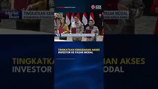 TINGKATKAN KEMUDAHAN AKSES INVESTOR KE PASAR MODAL #idxchannel #ekonomi